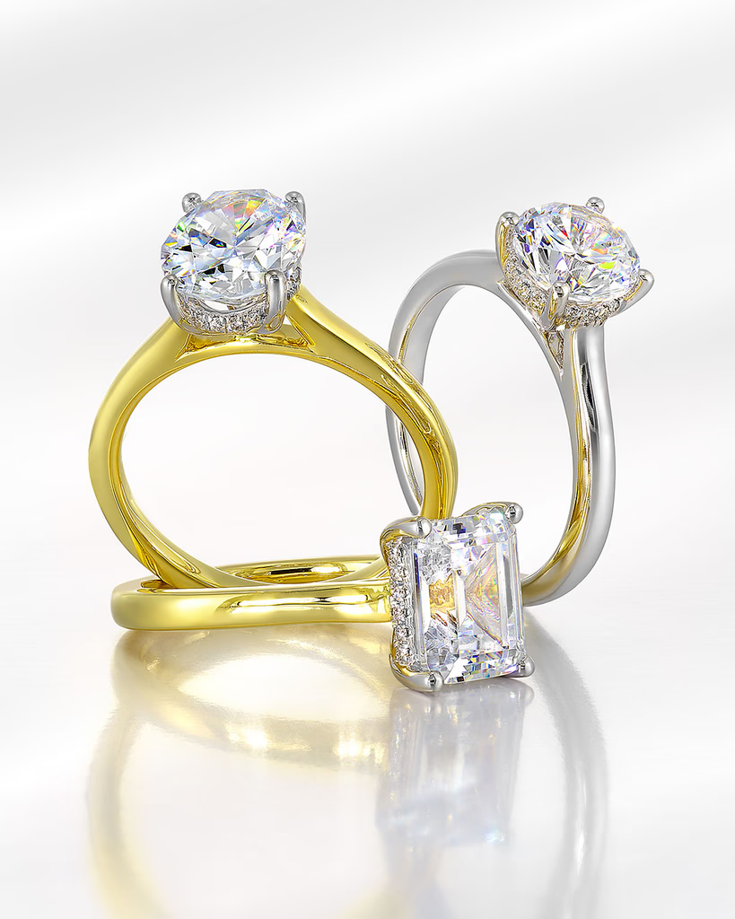 Hidden-Halo Setting A secret sparkle hidden beneath the stone, the hidden halo adds subtle brilliance and a touch of mystery, shining for you alone. Holliday Jewelry Klamath Falls, OR